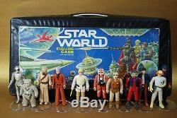 12 VINTAGE Star Wars ACTION FIGURES LOT SPACE CASE KENNER figure