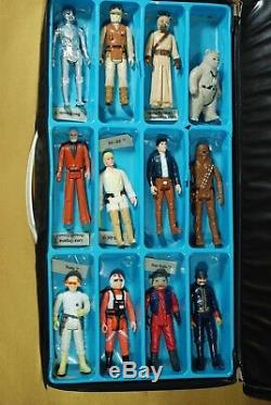 12 VINTAGE Star Wars ACTION FIGURES LOT SPACE CASE KENNER figure