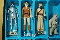 12 VINTAGE Star Wars ACTION FIGURES LOT SPACE CASE KENNER figure