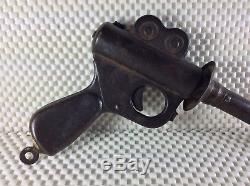 1934 Buck Rogers Daisy Pop Lazer Pistol Vintage Cast Toy Guns Cap Guns USA Daisy