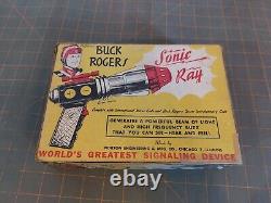 1950's Vintage Buck Rogers Sonic Ray Gun Space Toy in Original Box