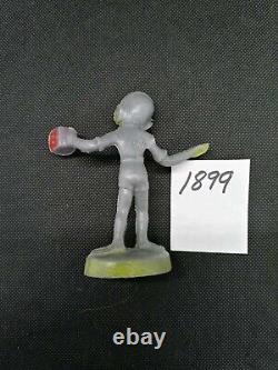 1950's Vintage Miller Alien Space figure with Ray Gun Plastic Venus 4 inch
