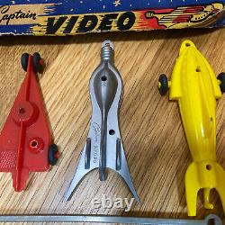 1950s Vintage Captain Video Supersonic Space Fighters with Original Box