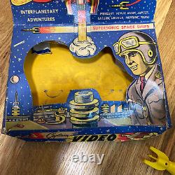 1950s Vintage Captain Video Supersonic Space Fighters with Original Box