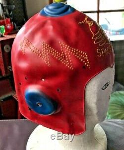 1950s Vintage Mars Man Rubber Helmet & Space Toy Costume Glenn Australia Exc