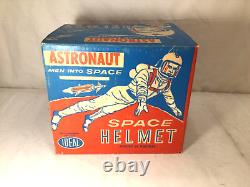 1960 Ideal Toys Vintage Astronaut Space Helmet Boxed Complete NASA Replica