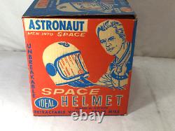 1960 Ideal Toys Vintage Astronaut Space Helmet Boxed Complete NASA Replica