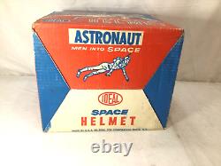 1960 Ideal Toys Vintage Astronaut Space Helmet Boxed Complete NASA Replica