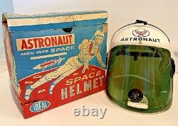 1960's VINTAGE IDEAL ASTRONAUT SPACE HELMET With Original Box NO. 4202