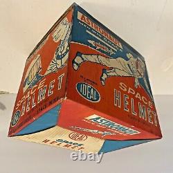 1960's VINTAGE IDEAL ASTRONAUT SPACE HELMET With Original Box NO. 4202