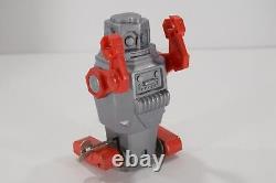 1960's Vintage Noguchi Space Mighty Robot Wind Up Astronaut Tin & Plastic Toy