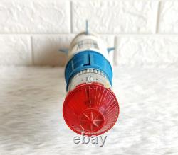 1960s Apollo-X Moon Challlenger Tinplate Rocket Space Toy TN Nomura Japan TOY906