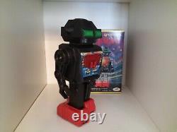 1960s Vintage Mr Galaxy Junior Toys Japan Tin Toy Robot Space Battery Op + Box