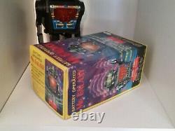 1960s Vintage Mr Galaxy Junior Toys Japan Tin Toy Robot Space Battery Op + Box