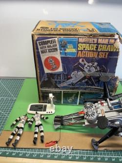 1966 Mattel Major Matt Mason SPACE CRAWLER Action Set With box