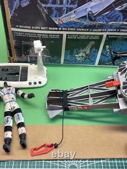 1966 Mattel Major Matt Mason SPACE CRAWLER Action Set With box