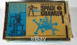 1966 Mattel Major Matt Mason Space Crawler Box Matt Mason Figure Lot Vintage