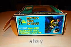 1969 Vintage Mattel Talking Major Matt Mason Man In Space Rare (htf)