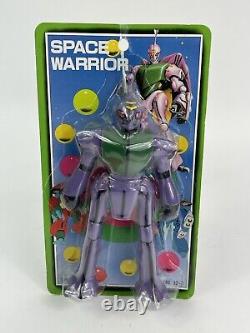 1970's Vintage Japan Space Warrior Robot Mint On Card R. 786 32-7 Made In Japan