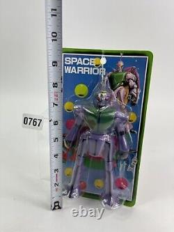 1970's Vintage Japan Space Warrior Robot Mint On Card R. 786 32-7 Made In Japan