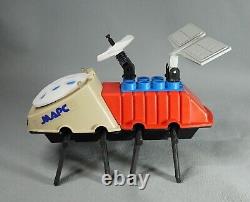 1970s VTG Space Explorer Mars Rover Bulgarian Robot Plastic Toy Battery Op. Box