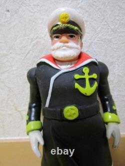 1970s Vintage Space Battleship Yamato Captain Okita Soft Vinyl by Nomura Toy