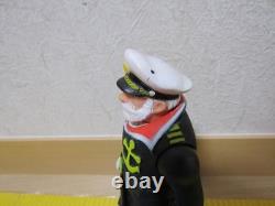 1970s Vintage Space Battleship Yamato Captain Okita Soft Vinyl by Nomura Toy