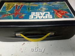 1970s Vintage Space Case 5 Trays Filled With 61 Lanards Action Figures