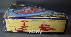 1970s Vintage Spaceship Space Vulture Kooka Lou Taiwan Bump'N'Go Toy Batt. Op Box