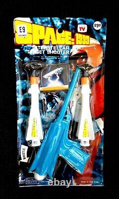 1975 Space 1999 Interstellar Target Shooter rack toy MOC Larami vintage rare