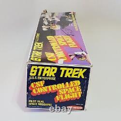 1976 Vintage Remco Star Trek U. S. S. Enterprise CSF Controlled Space Flight