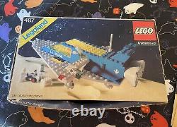 1979 LEGO 487 SPACE CRUISER Box & Instructions RARE VINTAGE CLASSIC SPACE