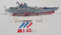 1980 Vintage Popy Dx SPACE BATTLESHIP YAMATO 13 Diecast Toy Japan Starblazers