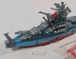 1980 Vintage Popy SPACE BATTLESHIP YAMATO III 8 Diecast Toy Japan Starblazers