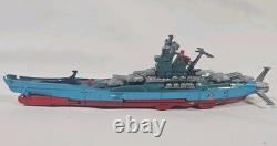 1980 Vintage Popy SPACE BATTLESHIP YAMATO III 8 Diecast Toy Japan Starblazers