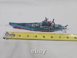 1980 Vintage Popy SPACE BATTLESHIP YAMATO III 8 Diecast Toy Japan Starblazers