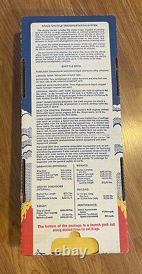1980s Space Shuttle Columbia Nice NIB Processed Plastic Co Shuttle Launch VTG