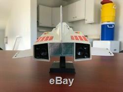 1983 VINTAGE BLACKSTAR Space Ship withStand GALOOB Monster Toy Action Figures