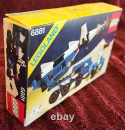 1984 LEGO 6881 LUNAR ROCKET LAUNCHER New & Sealed MISB RARE VINTAGE! SPACE MINI