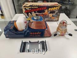 1993 Rare MTH ROBBY ROBOT SPACE PATROL Tin Mike's Toy House LTD 500 Vintage New