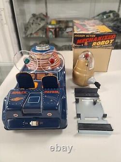 1993 Rare MTH ROBBY ROBOT SPACE PATROL Tin Mike's Toy House LTD 500 Vintage New