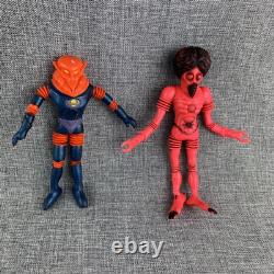 2 Colorforms Outer Space Men Marauders Orbitron Xodiac 1968 Bendable Toys Vtg
