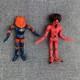 2 Colorforms Outer Space Men Marauders Orbitron Xodiac 1968 Bendable Toys Vtg