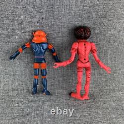 2 Colorforms Outer Space Men Marauders Orbitron Xodiac 1968 Bendable Toys Vtg