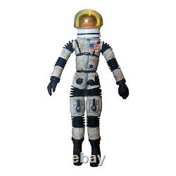 2 Vintage Mattel 1966 Major Matt Mason Man Rare Astronaut Space Figure With Helmet