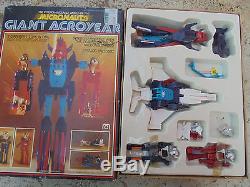 27491 Vintage Micronauts Giant Acroyear Space Robot 5 Toys in One unkomplett
