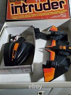 3 Vintage MB 1978 Star Bird /Avenger/ Intruder Ships With Boxes/Instructions