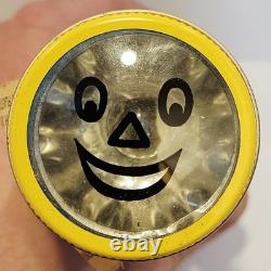 3-vintage Outer Space Flashlight Projector Works Tin Toy Space Toy Zoom-lite New