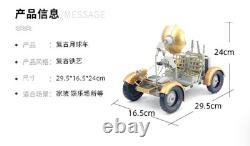 30CM Handmade Antique Vintage Space Lunar Rover Tin Metal Reproduction Model