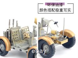 30CM Handmade Antique Vintage Space Lunar Rover Tin Metal Reproduction Model